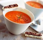 суп из помидоров с чесноком